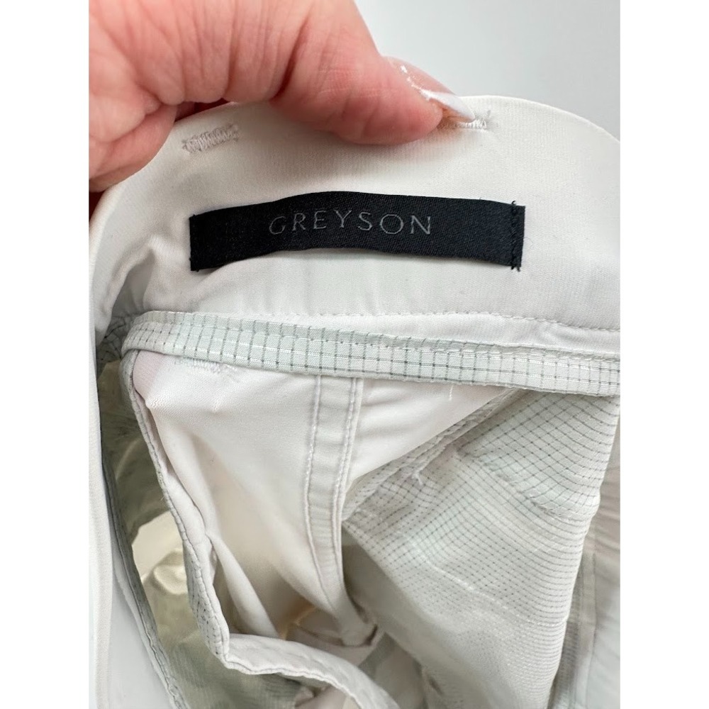 Greyson Montauk Performance Jogger Men's 32 X 30 White Stretch Golf Activewear - Picture 5 of 9